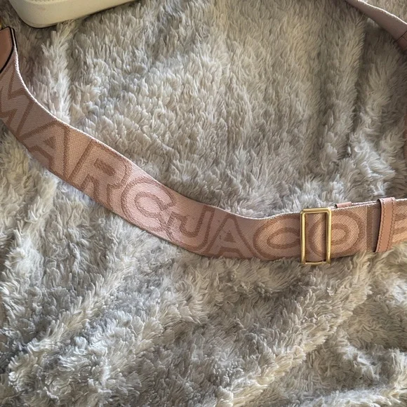 Marc Jacobs Pink and Cream SnapShot Bag with Gold Accents - Picture 6 of 6